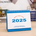 High-quality Paper Calendar 2025 Small Desk Calendar Monthly Planner for Home Office School Time Management Organizer Desktop Calendar 2025 Desk Calendar. 