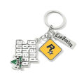 FG Motorcycle Keychain Durable Key Strap Muti-Pendant Key Holder Keyfob Game Yellow GTA Auto 5 Keychain For Fans Car Key Ring. 