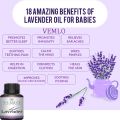 Vemlo Tea Tree & Lavender Essential Oils - 30ml + 30ml | Pure 100% Natural for Healthy Skin, Face, and Hair (FROM INDIA)SAB. 