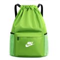 Super Lightweight Sports Bag Ball Bag Basketball Bag Net Pocket Ball Bag Student Backpack Drawstring Bag Wet and Dry Dual-Use Swim Bag Gym Bag. 