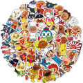 20/40pcs Anpanman Stickers Anyway Anpanman Bakery Animated Superhero Cartoon Stickers for Laptop Scrapbook Journal Kids Girls Boys Stickers. 