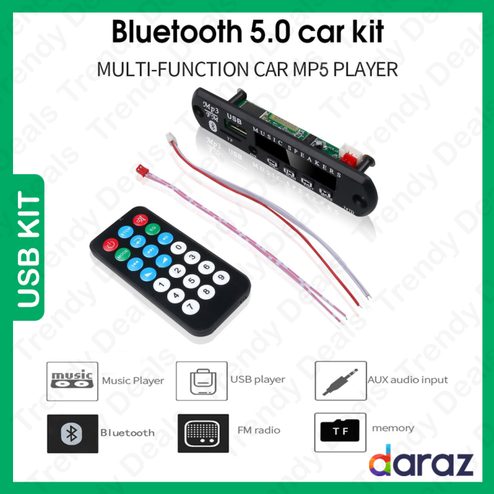 USB%20Bluetooth%20MP3%20WMA%20FM%20AUX%20Decoder%20Board%20Audio%20Kit%20with%20Remote%20and%20Built-in%20Battery%20-%20Image%203