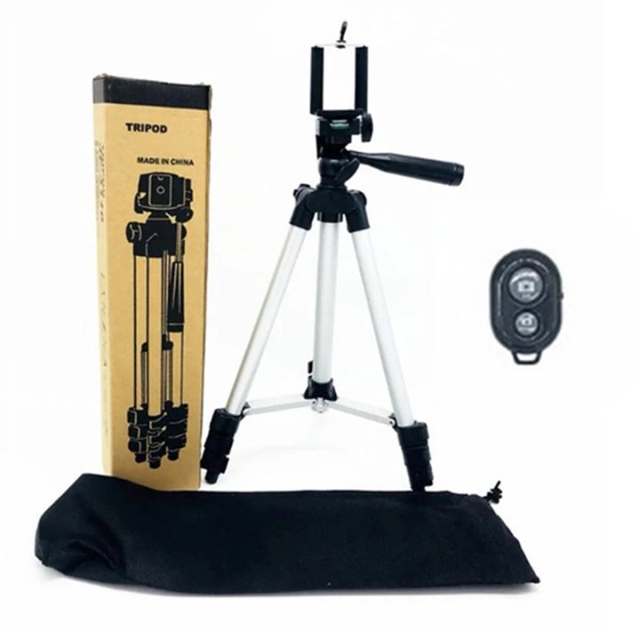 Tripod 330A - Camera Stand & Phone Stand & Holder