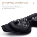 JM 3D Stereoscopic Eye Mask Memory Cotton Sleep Eye Mask Travel Business Trip Nap Shading Eye Mask Eye Cover Patch. 