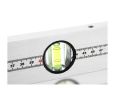 Precision Aluminum Alloy Water Level Indicator  Scale Horizontal Length Measurement Capability Spirit Bubble Level Tool. 