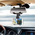 360 Degree Rotation Car Rearview Mirror Mount Mobile Phone Stand Bracket Holder. 