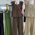 Little Seven Small Man Mori Style Suit 2024 Summer New College Sweet Flying Sleeve Short Sleeve Pants Two-Piece Suit Fashion. 