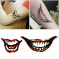 Waterproof Temporary tattoos Unique Colorful Long lasting Suicide Squad costume Fancy dress Batman for Halloween parties. 