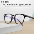 OQ BOGA 3 Styles Unisex Fashion Anti Blue Light Proof Radiation Glasses Women Men Eye Protection Oval Frame Eyeglasses. 