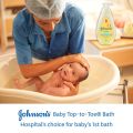Johnson's Baby Skincare Wipes with Lid, 144's +Johnson's Baby Top to Toe Wash 500ml FROM INDIA(SAM). 