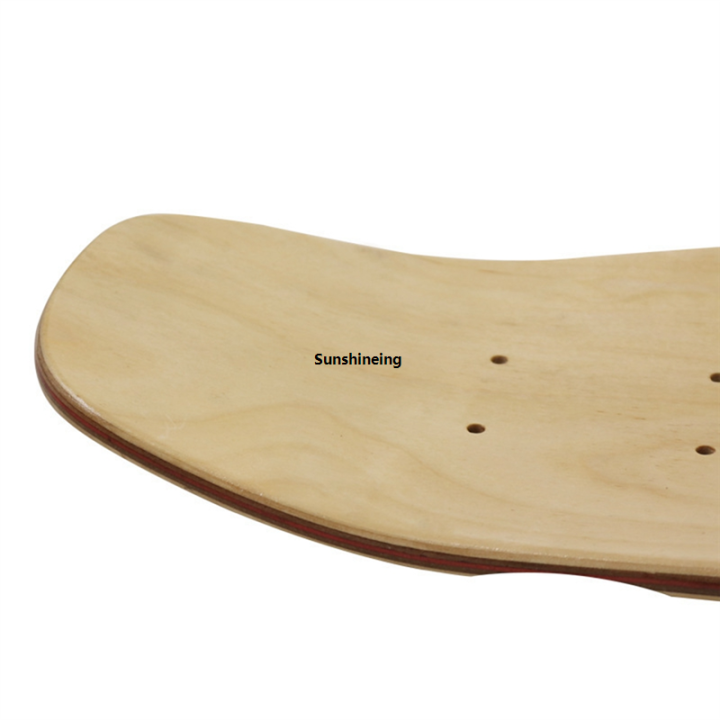 Board Outdoor Sports Longboard Blank Land Floor Smooth Maple DIY Skateboard Surfboard Deck Short