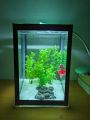 Large glass fish tank (8L Aquarium tank). 