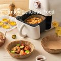 100pcs/50pcs Food Grade Air Fryer Non-Stick (fgaf ) Disposable Paper Liner 100 PCS For Frying Baking Cooking Roasting And Microwave. 