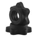 2 Pairs Dumbbell Hex Nut,Dumbbell Rod Nut,Spinlock Collars for Barbells Bars Training Sports. 