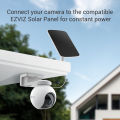 Ezviz HB8 3MP KIT 4G Sim Based Come with Solar Panel Battery Powered 2K Security IP Camera Wireless Outdoor Pan & Tilt CCTV Camera | Human Motion Detection | 2-Way Talk | Color Night Vision | Weatherproof | Up to 512 GB SD Card&Cloud Storage. 