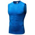 High Elastic Men's Compression Tights Gym Vest Top Quick Dry Sleeveless Sport Shirt Mens Vest Sport Tee Cool Running Sports Vest. 