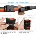 Adjustable Strong Extra Safety Travel Suitcase Luggage Baggage Straps Tie Belt. 