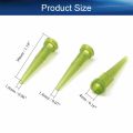 Easy to use Syringe Needle Plastic Tapered Pinhead Tip Dispensing Fill Needle Glue Liquid Dispenser Needles 14G/16G for Oil or Glue Applicator. 