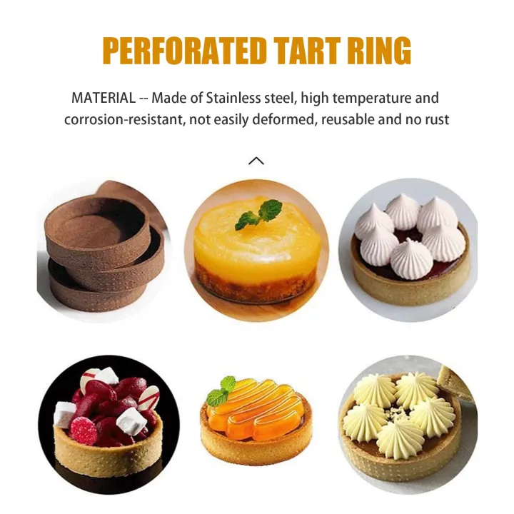 Stainless%20Steel%20Perforated%20Tart%20Ring,%20Perforated%20Cake%20Mousse%20Ring%20-%20Image%202