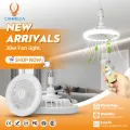 Ceiling Fan With Lighting Source With Remote Lamp E27 Control For Bedroom Living Home Luster Silent Ac85-265v Fan Light Ceiling. 