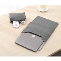 for Asus Zenbook 14inch Laptop Bag Case Matte Suede Glossy PU Leather Magnet Flip Sleeve Charger Bag Protective Cover. 