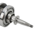 22T Crankshaft Assembly High Sensitivity Rugged Scooter Crankshaft for ATV 50cc 60cc 80cc 4 Stroke GY6 QMB139. 