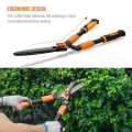 Garden Scissor Curved Hedge Stainless Pruning Shears. 