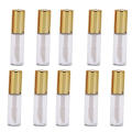 Travel-Size Lip Balm Tubes Small Volume Refillable Plastic Mini Cosmetic Bottles Portable Transparent Lip Gloss Containers for Homemade Cosmetics Lip Care Personal Use Beauty Enthusiasts Makeup. 