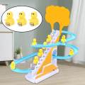 2x 3Pcs Roller Coaster Toy Accessories Slide Stairs Toy Spare Part Game Parts for Kids , Duck. 