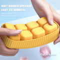 8 Grids DIY Silicone Ice Cube Mould With Lid Ice Cube Mold Kitchen Tools MLK. 