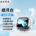 Cross-border Bluetooth Earphones Hot Sale Q20 In-ear Multi-Function Color Screen AirMax Transparent Long Battery Life Wireless Earphone. 