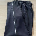 Pants Three White plus-Sized Men and Women Two Horizontal Strips Primary and Secondary School Students Single Stripe Loose School Pants School Uniform Uniform Pants plus-Sized. 