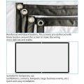 Portable Projector Screen for Home Theater Outdoor HD White Foldable Anti-Crease (84Inch). 