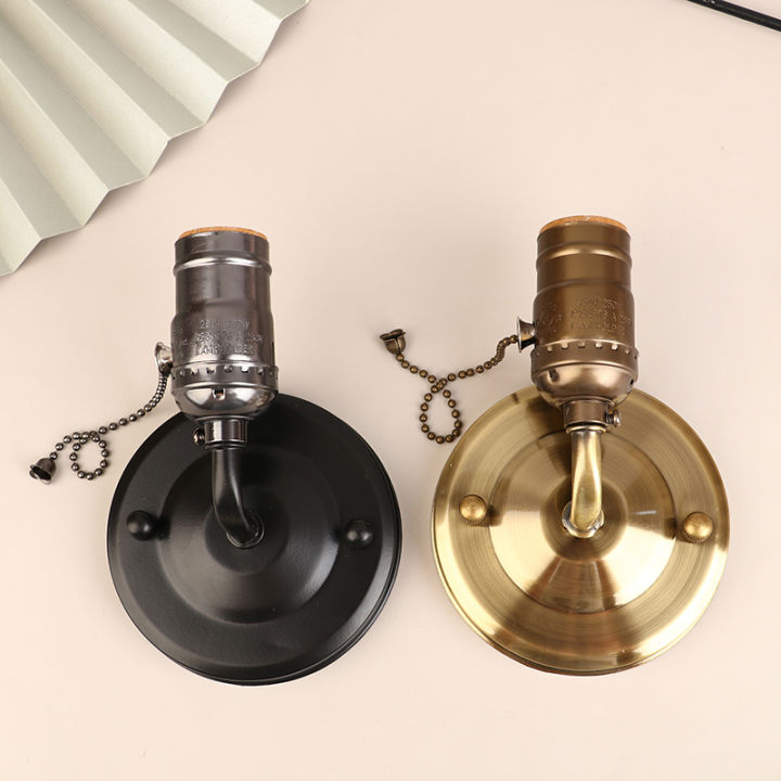 1Pc%20Pull%20Chain%20Switch%20LED%20Wall%20Lights%20Base%20Loft%20Vintage%20Style%20Iron%20Bedroom%20Wall%20Lamp%20Bedside%20Lamps%20Stair%20Lamp%20Lights%20Holder%20-%20Image%205