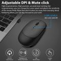 Xiaomi Wireless Mouse Rechargeable Mouse Gamer Dual Mode Bluetooth-compatible 2.4G USB Mute Mice For Laptop Tablet Macbook Mause. 