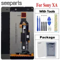For Xperia XA LCD Display Touch Digitizer Assembly Replacement F3111 F3112 F3116 For 5.0" LCD. 