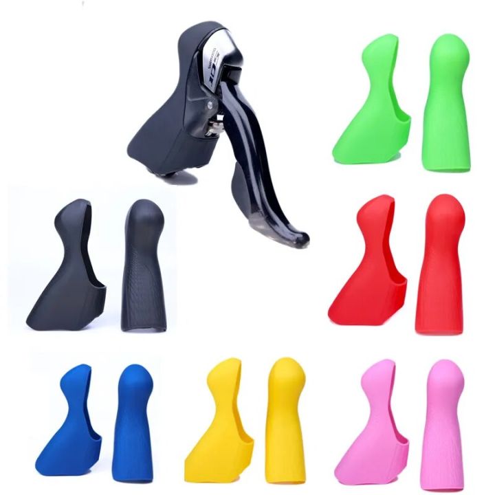 bike modified parts Road Bike Lever Hoods For SHIMANO 105 ST-5700 Bicycle Dual Control Lever Bracket Cover Bike Shift Cover Cycling Accessories