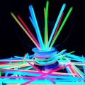 【HUT】 5/10/20Pcs Glow Sticks Party Bright Fluorescence Light Disposable Glowing Bracelets Props For Wedding Halloween Birthday Decor. 