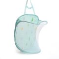 【WEJA】Wall Mounted Foldable Large Capacity Dirty Clothes Basket Laundry Hamper Cloth Nets Storage Organizer Bucket with Lanyard. 