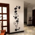 【WEJA】Creative Flower Vine Wall Stickers Home Decoration For Children's Room Fridge Living Room Art Wallpaper Peel & Stick Vinly Mural. 