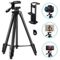 3110 Tripod For Camera And Adapter For iPhone Samsung And More Smartphones. 