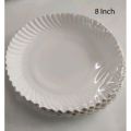 8inch Paper Plate White 100Pcs / 50Pcs / 25Pcs Disposable Paper plates. 