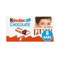 Kinder - Chocolate 100g x 8Bars. 