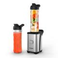Homgeek Mini 350W Fruit and Vegetable Single Serve Juice Extractor Personal Smoothie Blender Detachable Food Processor Vegetable Fruits Blender With 2 BPA-Free Travel Sport Cups 220-240V. 