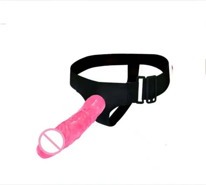 18+%20Strapon%20Peniss%20Pink%20Color%20Length%2018cm%20Width%203.5cm%20Silicon%20Jelly%20Dilddo%20With%20Belt%20Sex%20Toy%20-%20Image%202