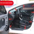 【16m】 Sealing Universal Door Frame Thickening Sound Insulation Strip and Wind Proof Double Layer Rubber Strip. 