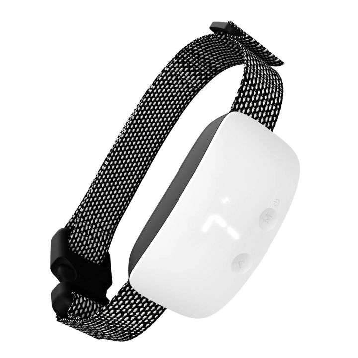Dog Bark Collar No Bark Collar Dog Shock Collar with Beep Vibration Shock Mode Sensitivity Adjustment 0-7 Levels