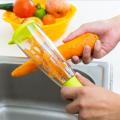Multifunctional Peeling Storage Tube Fruit Vegetable Peeler Supplies Household Kitchen Tools. 