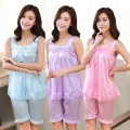 Night Dress Bridal Hot Sexy Satin Pajama set Night Wear. 