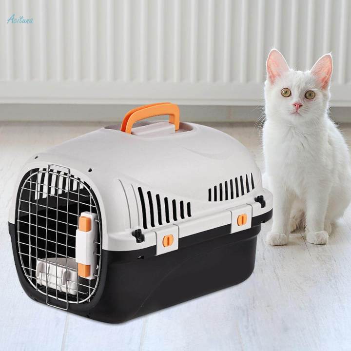 Hard%20Sided%20Cat%20Carrier%20Cage%20Carrier%20for%20Kitten%20Indoor%20Outdoor%20-%20Image%205